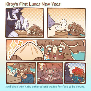 Kirby's First Lunar New Year