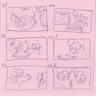 Soupy Time! Pilot Episode Storyboard