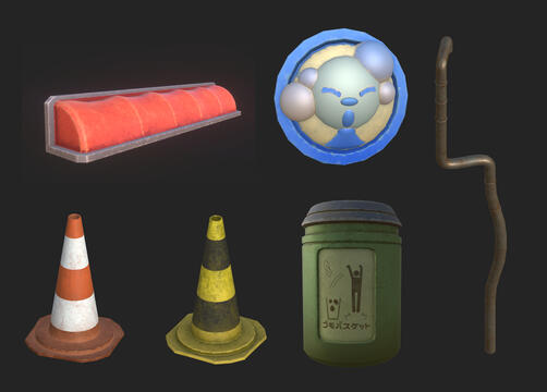 Ramen Sentou - Environment Texturing