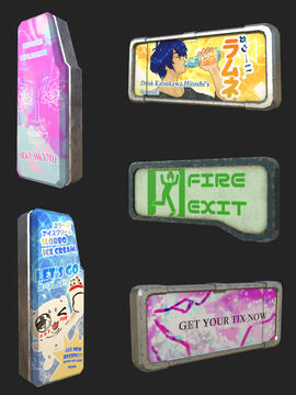 Ramen Sentou - Environment Texturing