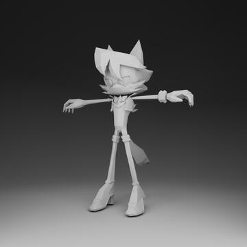 Sonic Fan Character Model