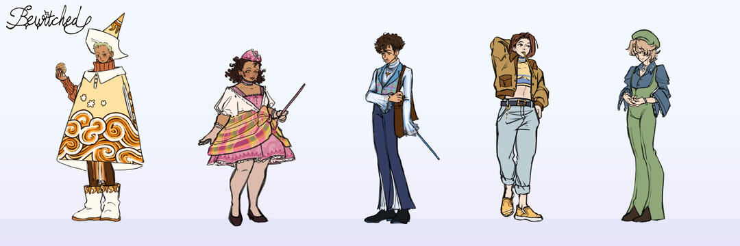 Bewitched! Under Your Spell - Side Characters Lineup