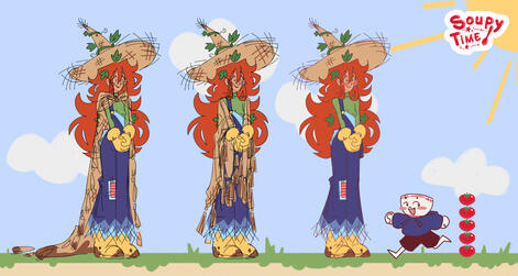 Soupy Time! Gardener Witch Concept