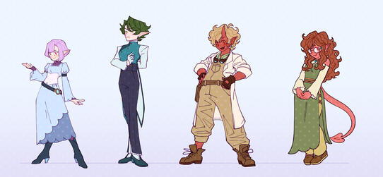 My Life As A Peasant Elf Girl - Main Lineup